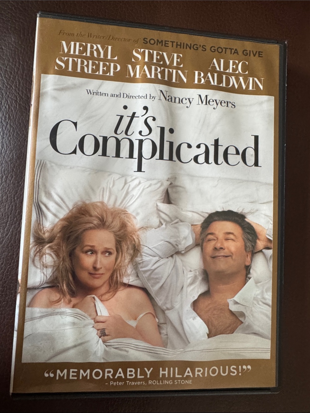 15/$15 It’s Complicated DVD Meryl Streep, Steve Martin, Alec Baldwin